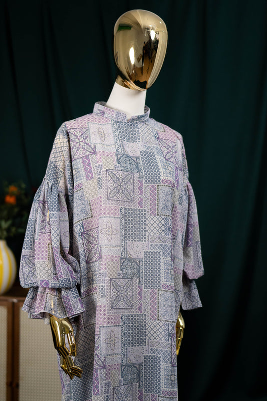 LEORA DRESS IN PURPLE
