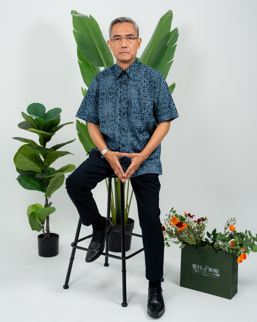 TUAH BATIK 1.0 - NAVY BLUE