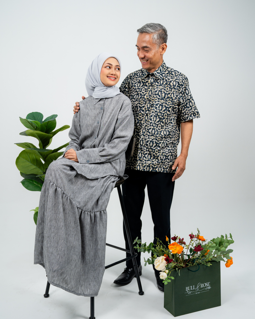 LUMA SET: TOP & SKIRT - BULLANDROSERTW