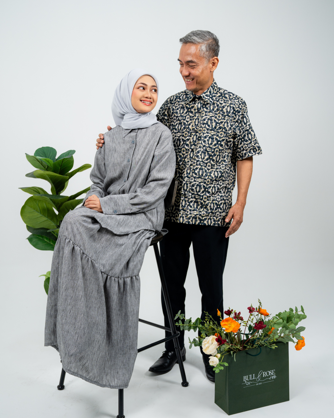 LUMA SET: TOP & SKIRT - BULLANDROSERTW