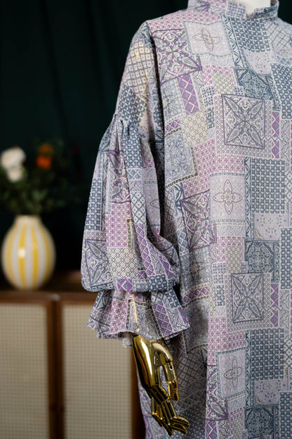 LEORA DRESS IN PURPLE