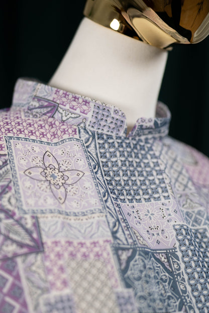 LEORA DRESS IN PURPLE