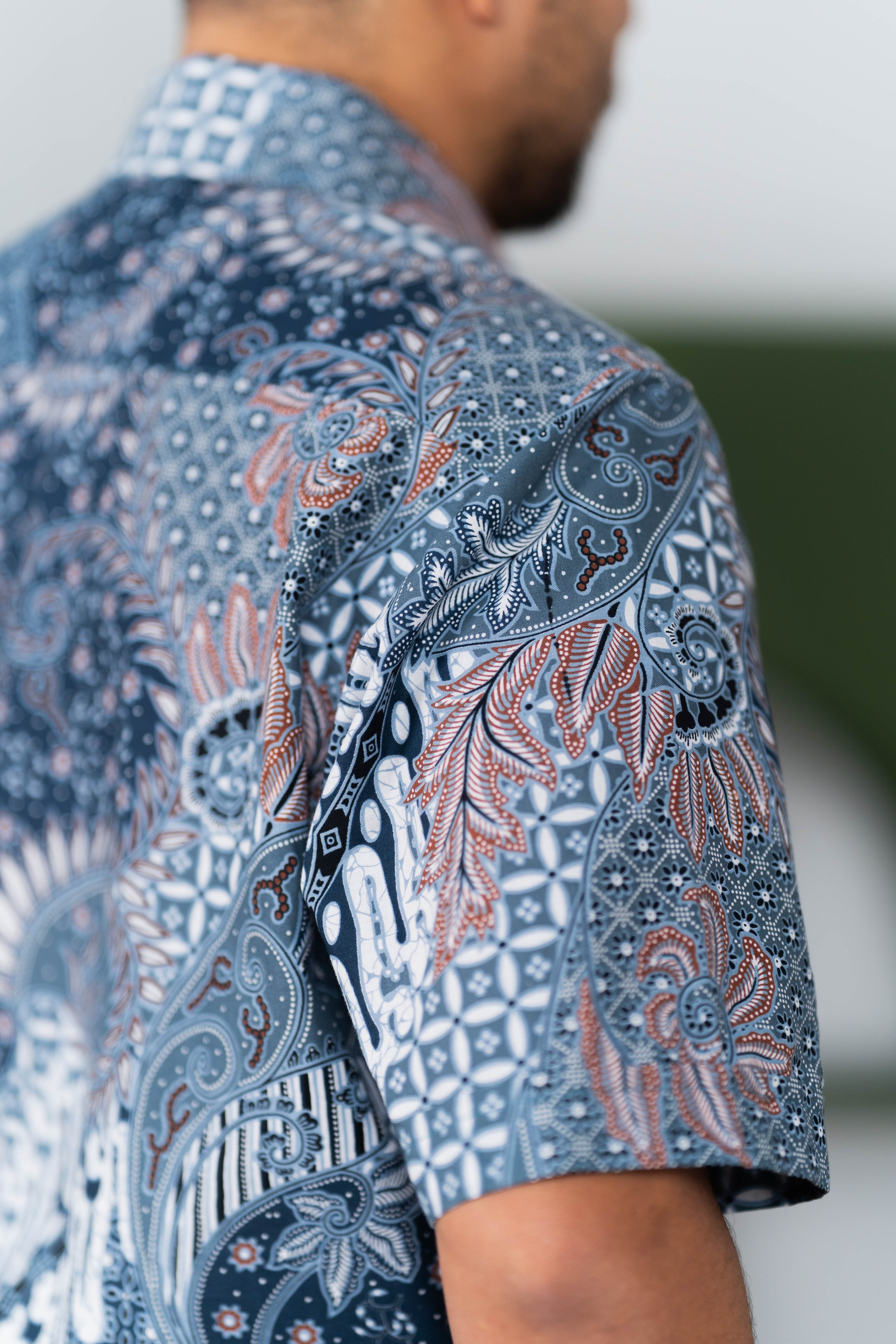 TUAH BATIK 2.0 - DUSTY BLUE