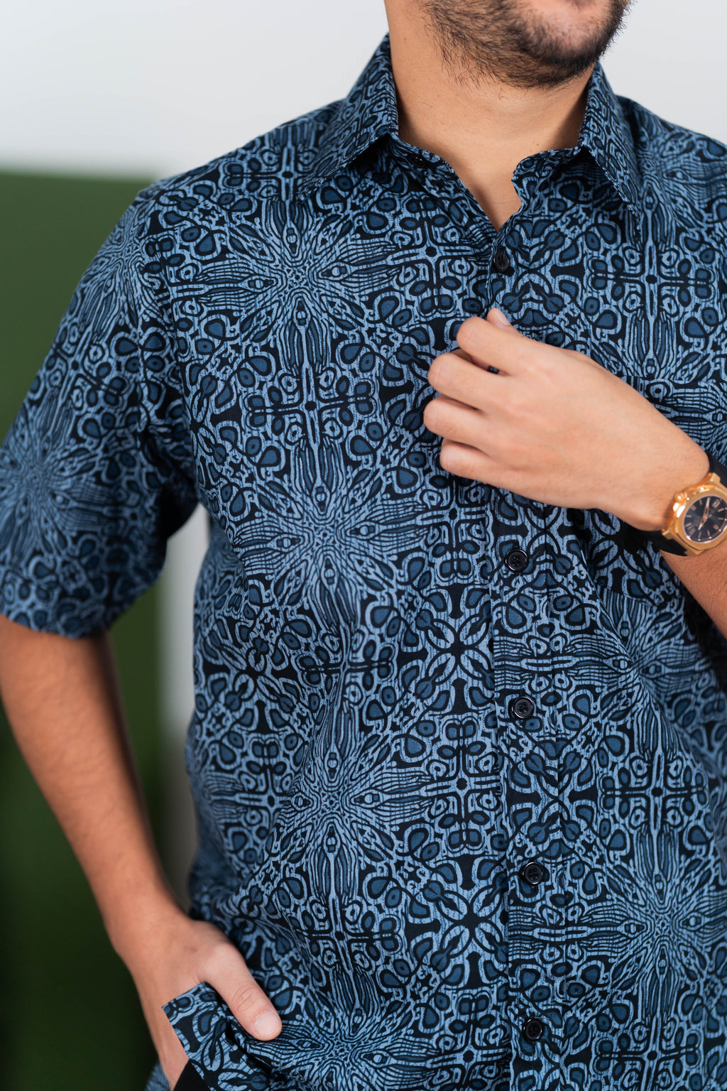 TUAH BATIK 1.0 - NAVY BLUE