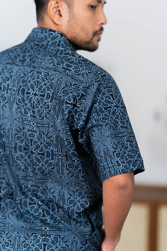 TUAH BATIK 1.0 - NAVY BLUE